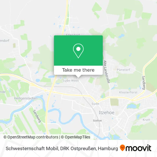 Карта Schwesternschaft Mobil, DRK Ostpreußen