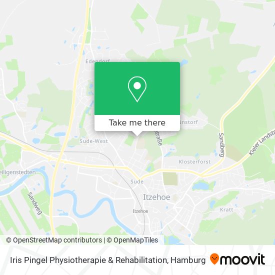 Iris Pingel Physiotherapie & Rehabilitation map
