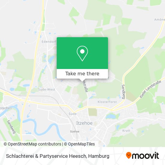 Schlachterei & Partyservice Heesch map