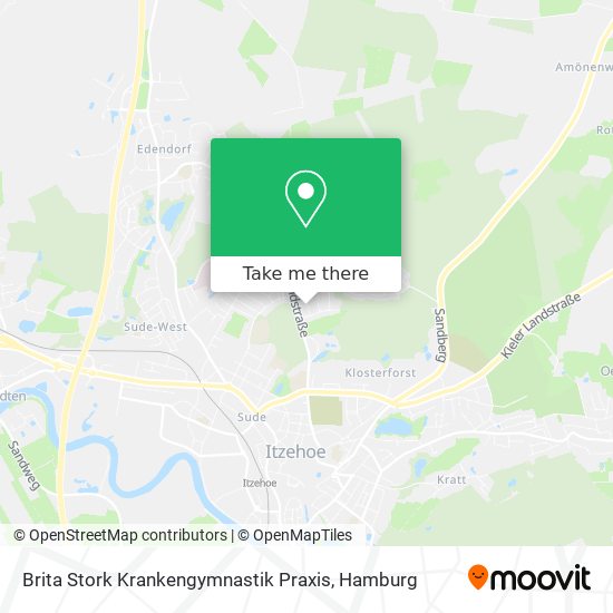 Brita Stork Krankengymnastik Praxis map