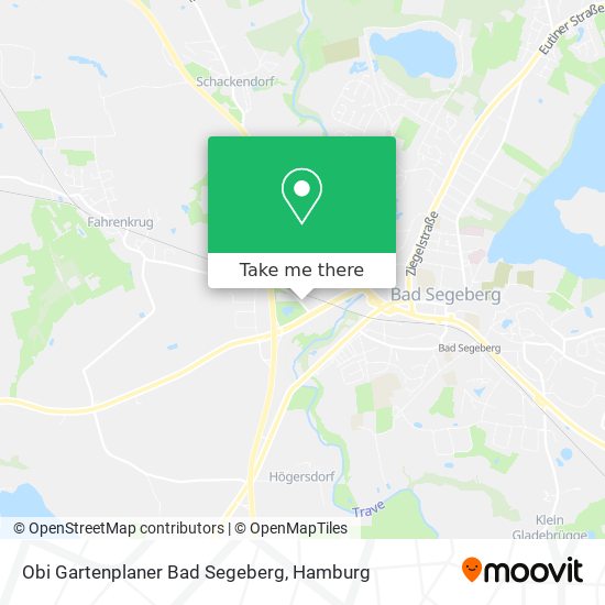 Obi Gartenplaner Bad Segeberg map