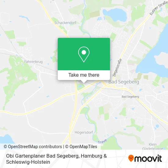 Карта Obi Gartenplaner Bad Segeberg