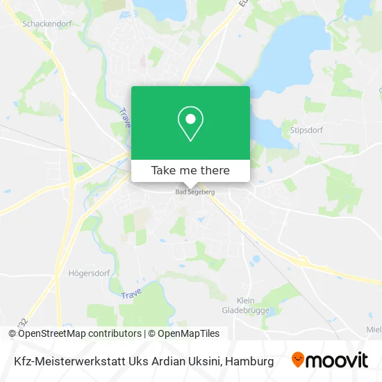 Карта Kfz-Meisterwerkstatt Uks Ardian Uksini