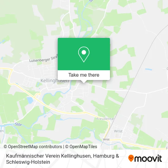 Карта Kaufmännischer Verein Kellinghusen