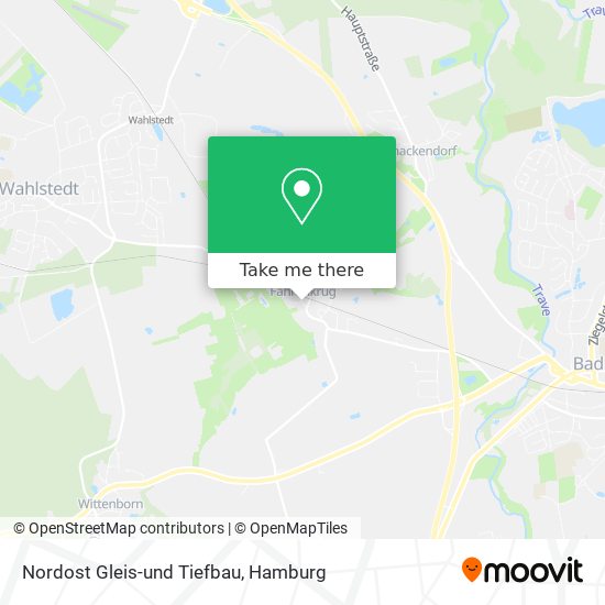 Nordost Gleis-und Tiefbau map