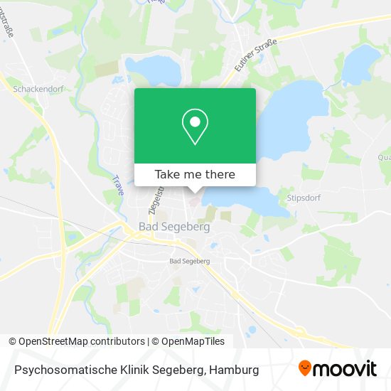 Карта Psychosomatische Klinik Segeberg