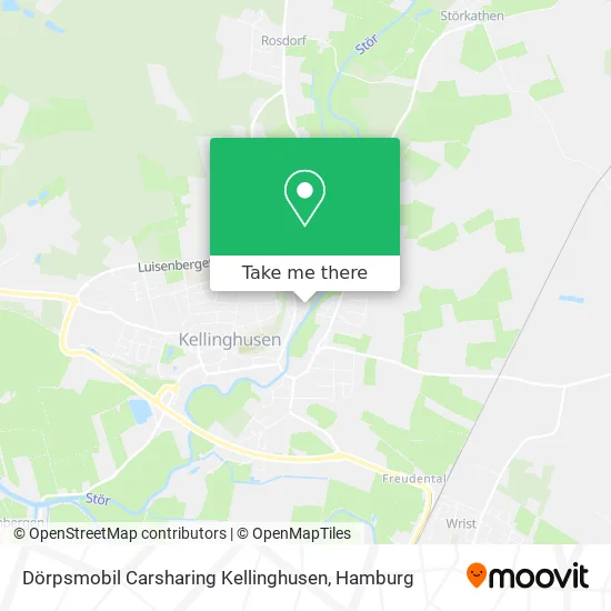 Карта Dörpsmobil Carsharing Kellinghusen