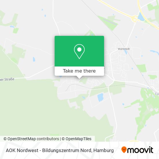 AOK Nordwest - Bildungszentrum Nord map