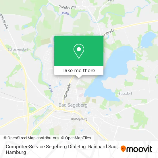 Карта Computer-Service Segeberg Dipl.-Ing. Rainhard Saul