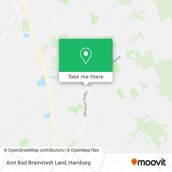 Amt Bad Bramstedt Land map