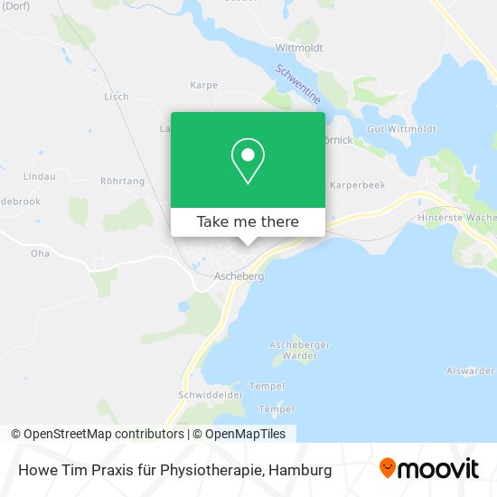 Howe Tim Praxis für Physiotherapie map