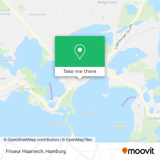 Карта Friseur Haarreich