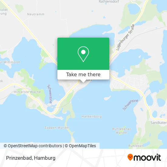 Карта Prinzenbad