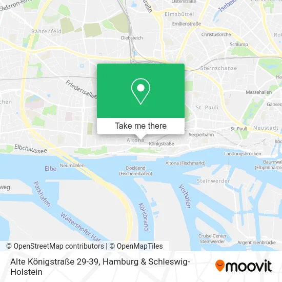 Карта Alte Königstraße 29-39