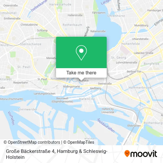 Карта Große Bäckerstraße 4