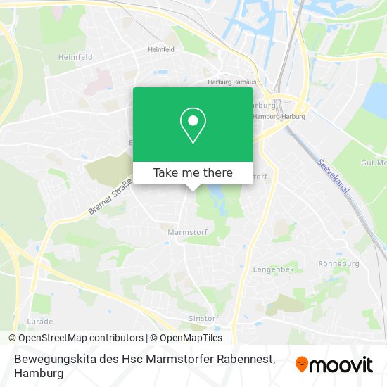 Bewegungskita des Hsc Marmstorfer Rabennest map