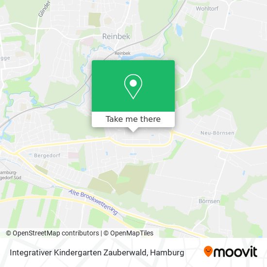 Integrativer Kindergarten Zauberwald map