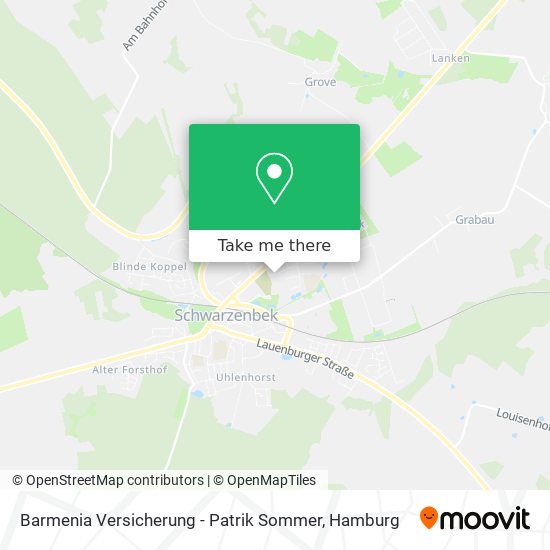 Barmenia Versicherung - Patrik Sommer map