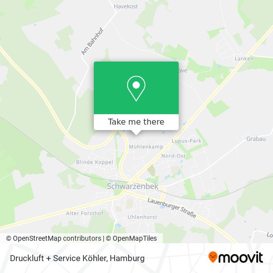 Druckluft + Service Köhler map