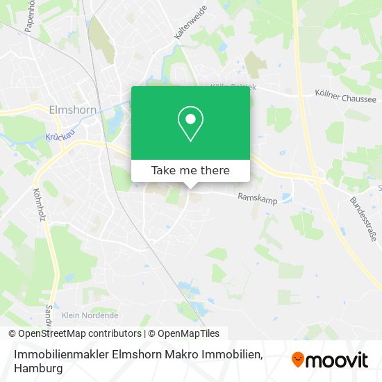 Карта Immobilienmakler Elmshorn Makro Immobilien