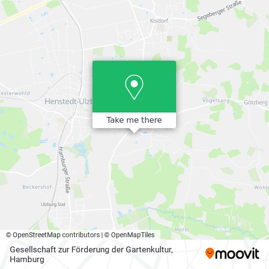 Gesellschaft zur Förderung der Gartenkultur map