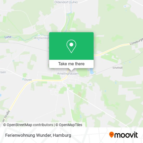 Ferienwohnung Wunder map