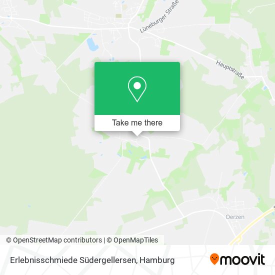 Erlebnisschmiede Südergellersen map