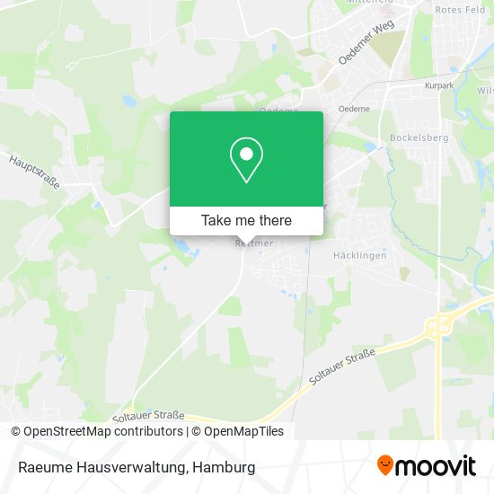 Raeume Hausverwaltung map