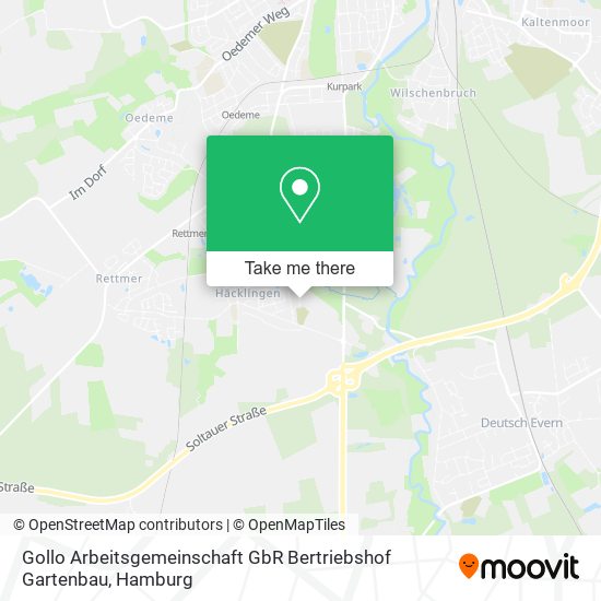 Карта Gollo Arbeitsgemeinschaft GbR Bertriebshof Gartenbau