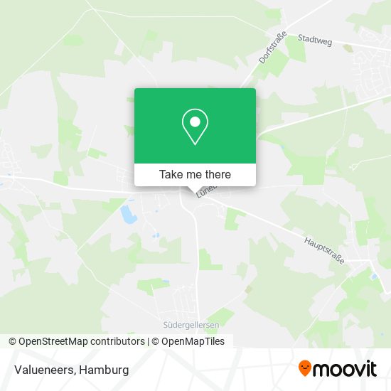 Valueneers map