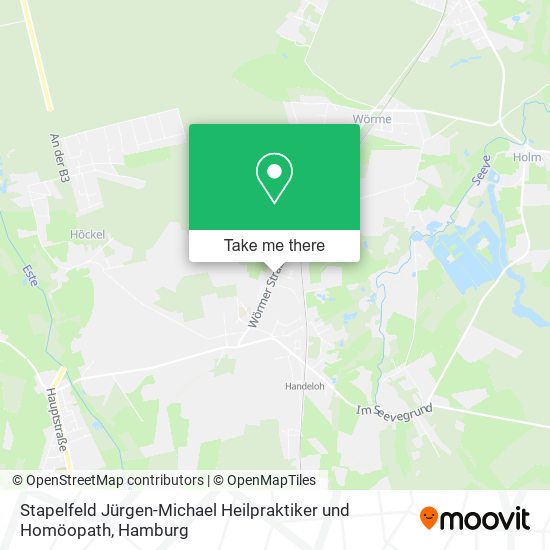 Stapelfeld Jürgen-Michael Heilpraktiker und Homöopath map