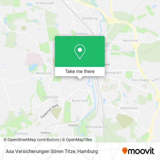 Axa Versicherungen Sören Titze map