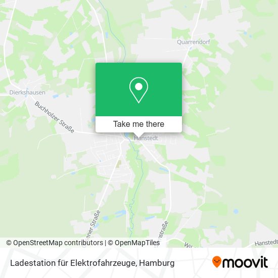 Карта Ladestation für Elektrofahrzeuge