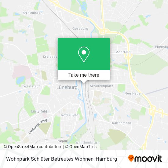 Карта Wohnpark Schlüter Betreutes Wohnen