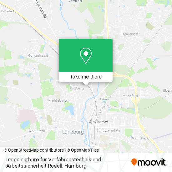 Ingenieurbüro für Verfahrenstechnik und Arbeitssicherheit Redell map
