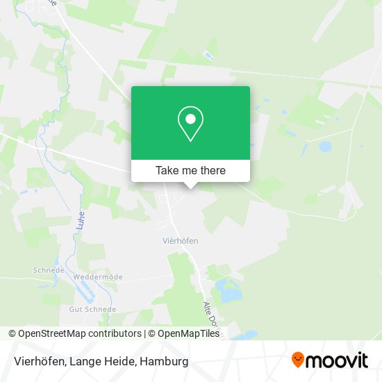 Vierhöfen, Lange Heide map