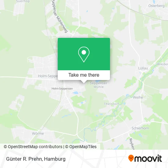 Карта Günter R. Prehn