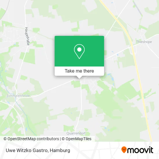 Карта Uwe Witzko Gastro