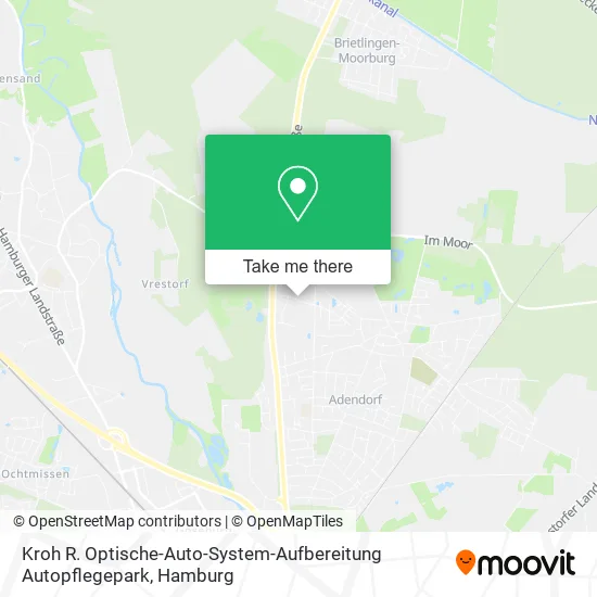 Карта Kroh R. Optische-Auto-System-Aufbereitung Autopflegepark