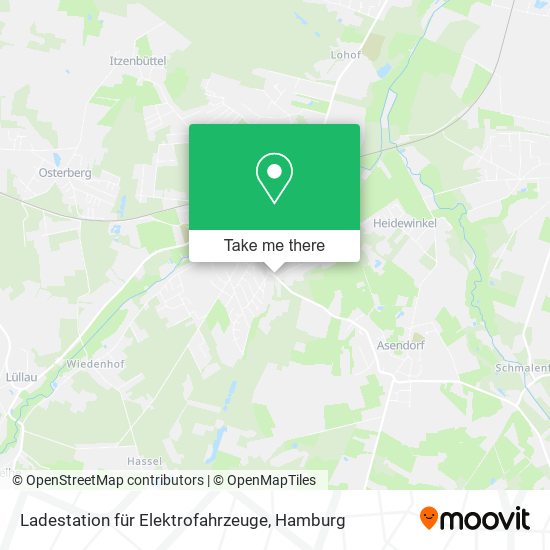 Ladestation für Elektrofahrzeuge map