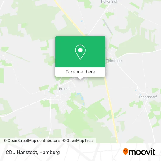 Карта CDU Hanstedt