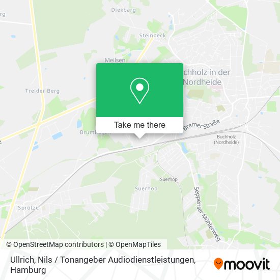 Карта Ullrich, Nils / Tonangeber Audiodienstleistungen