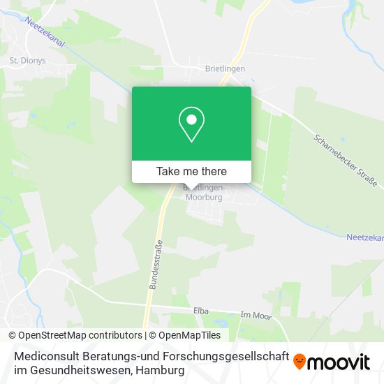 Mediconsult Beratungs-und Forschungsgesellschaft im Gesundheitswesen map