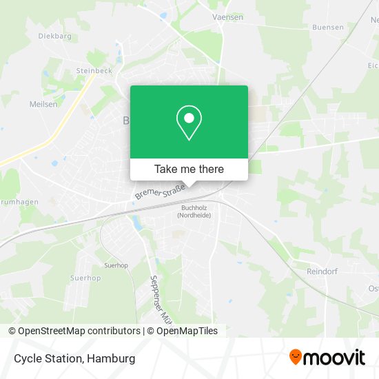 Cycle Station map