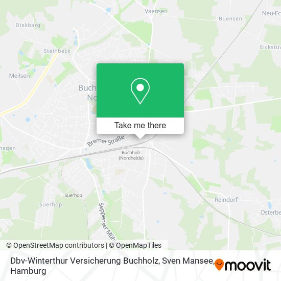 Dbv-Winterthur Versicherung Buchholz, Sven Mansee map