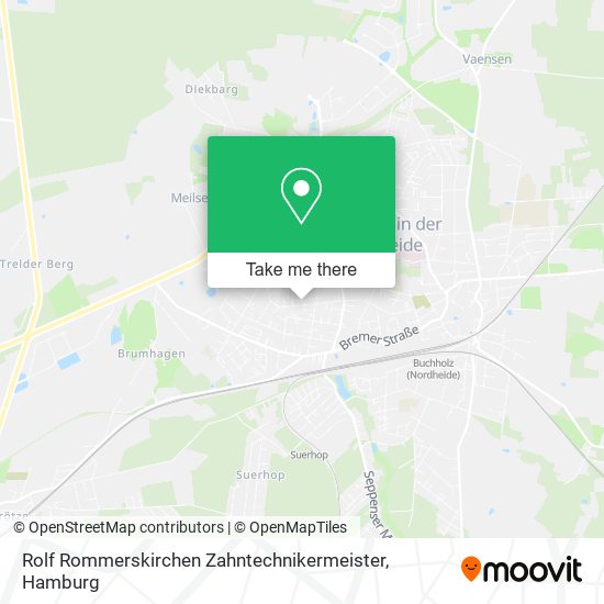 Rolf Rommerskirchen Zahntechnikermeister map