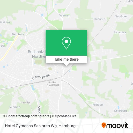 Hotel Oymanns Senioren Wg map