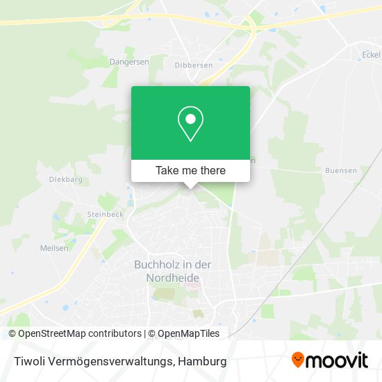 Tiwoli Vermögensverwaltungs map