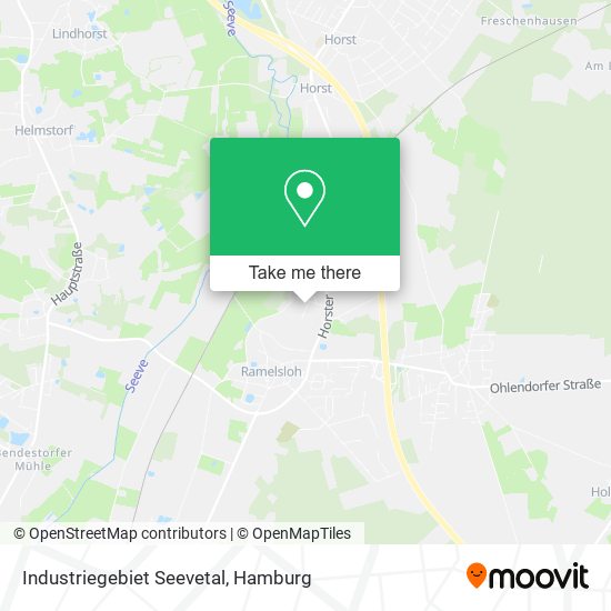 Industriegebiet Seevetal map