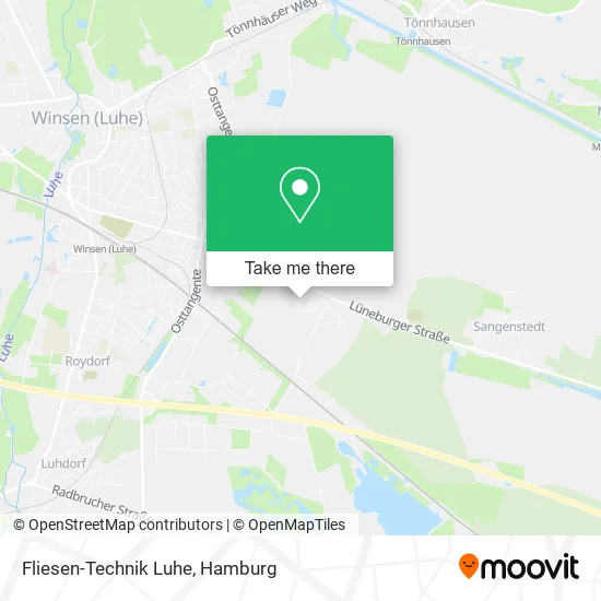 Карта Fliesen-Technik Luhe